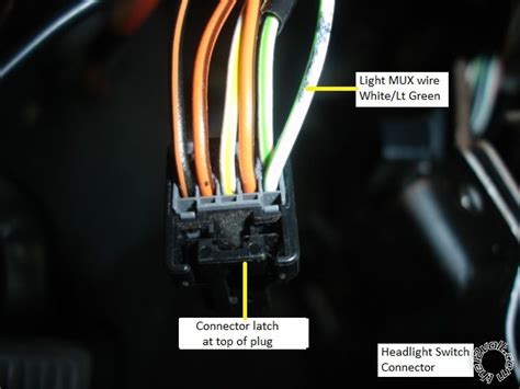 Headlight Switch Wiring 1997 Dodge Ram 3500