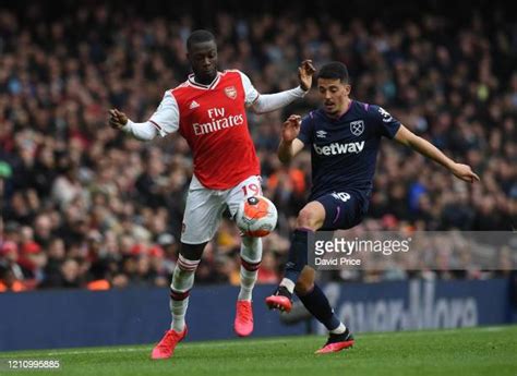 Nicolas Pepe Vs West Ham Photos And Premium High Res Pictures Getty