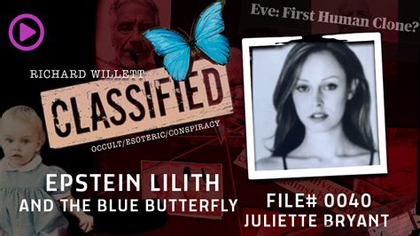 CLASSIFIED : EPSTEIN LILITH AND THE BLUE BUTTERFLY – A SCIENCE LAB ...