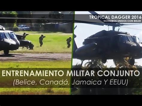 Belice Jamaica Canad Y Eeuu Realizan Entrenamiento Militar Conjunto