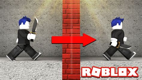 How To Glitch Through Walls In Roblox Youtube