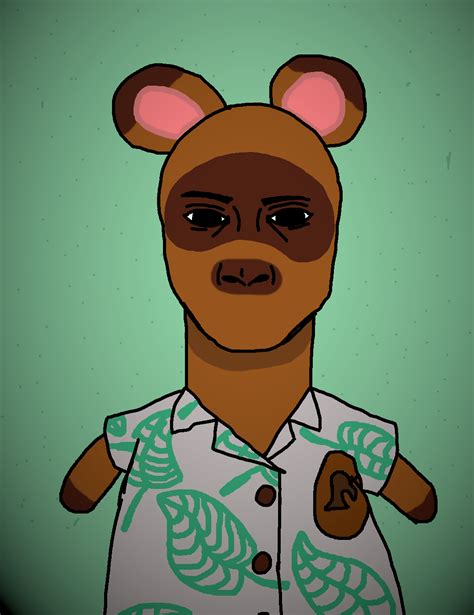 Tom Nook Fan Art By Me Animalcrossing