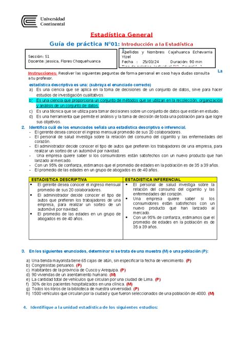 S1 P1 EG Estadística General Guía de práctica N01 Introducción a la