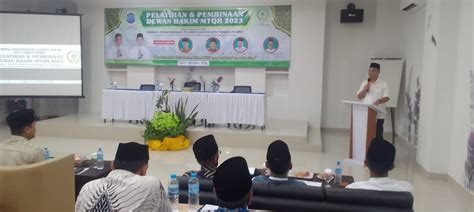 Sekda Pangkalpinang Hadiri Kegiatan Pelatihan Dan Pembinaan Dewan Hakim