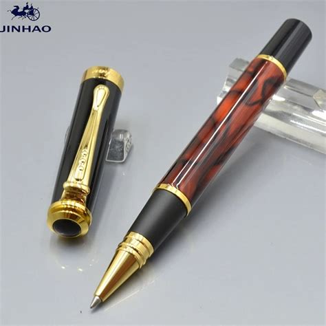 JINHAO 500 Coffee Marble Roller Ball Pen School Office Stationery