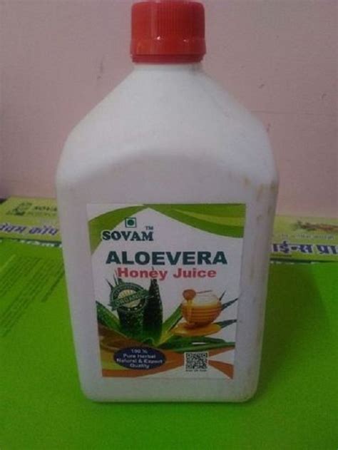 Sovam Aloevera With Honey Juice Packaging Type Bottle Ml At