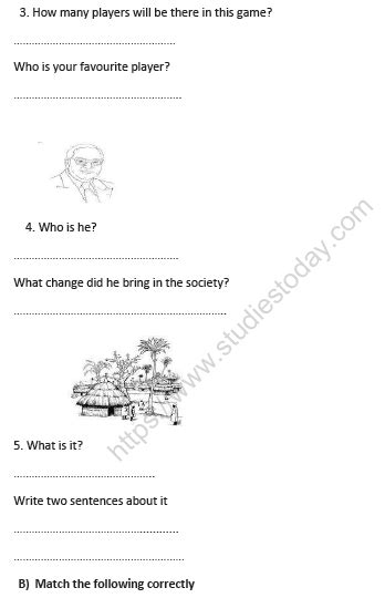 Cbse Class 5 Evs Sample Paper Set B