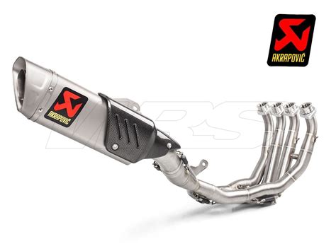 S Y6r9 Apt Complete Racing Exhaust Akrapovic Titanium Yamaha R6 2008 2020