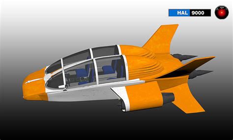 Coruscant Speeder 3d Model Cgtrader