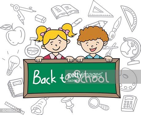 Children Back To School Stock Clipart | Royalty-Free | FreeImages