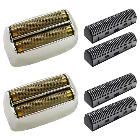 Amazon New Upgraded Pack Silver Shaver Replacement Foil And