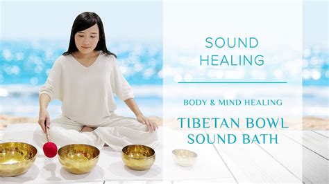 Tibetan Singing Bowl Sound Bath For Relaxation And Stress Release Youtube