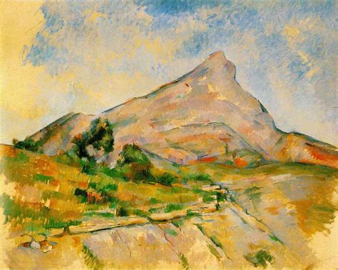 Mont Sainte Victoire Paul Cézanne 1897 1898 Artchive