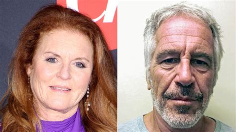 Sarah Ferguson Duchess Of York Allegedly Once Visited Jeffrey Epstein