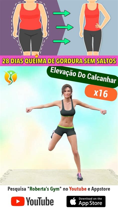 28 DIAS QUEIMA DE GORDURA DO CORPO TODO SEM SALTOS SEM REPETIÇÕES