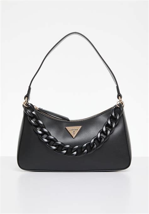 Gabbi Mini Top Zip Black Guess Bags Purses Superbalist