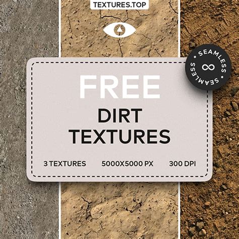 3 Free Seamless Dirt Textures – Studio UV