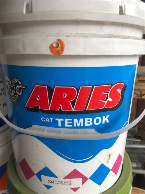 Cat Tembok Aries Super White 20kg Lazada Indonesia