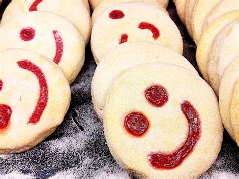 Premium Photo Smiley Face On Baked Cookies