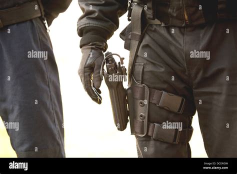 Police Gun Holster Hi Res Stock Photography And Images Alamy