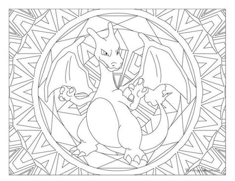 Pokémon mandalas para colorear en la cuarentenaMediotiempo