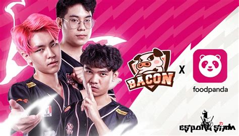 Bacon Time ทีมแชมป์ของ Rov โปรลีก 2021 และล่าสุดพวกเขาได้เข้ากับ Foodpanda