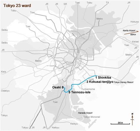 Tokyo Rail Line