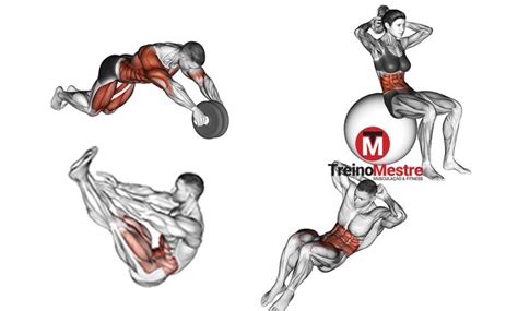 Abdominal supra 10 Melhores exercícios FICHA DE TREINO