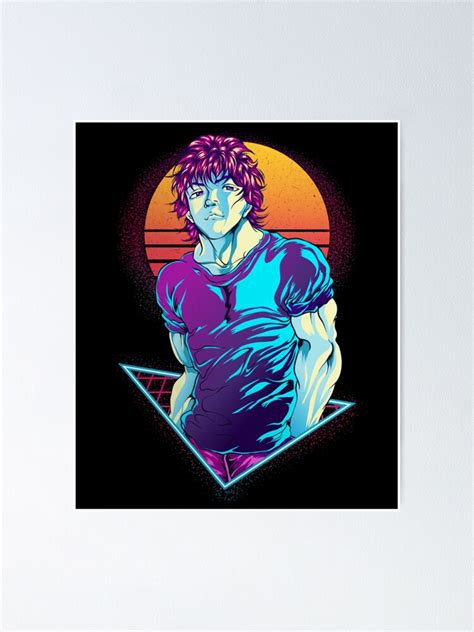 Baki The Grappler Hanma Yujiro Hanma Art Gift Fan Poster For Sale