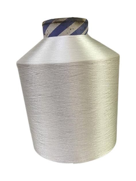 Ply Silver Denier Bright Polyester Twisted Yarn For Textile