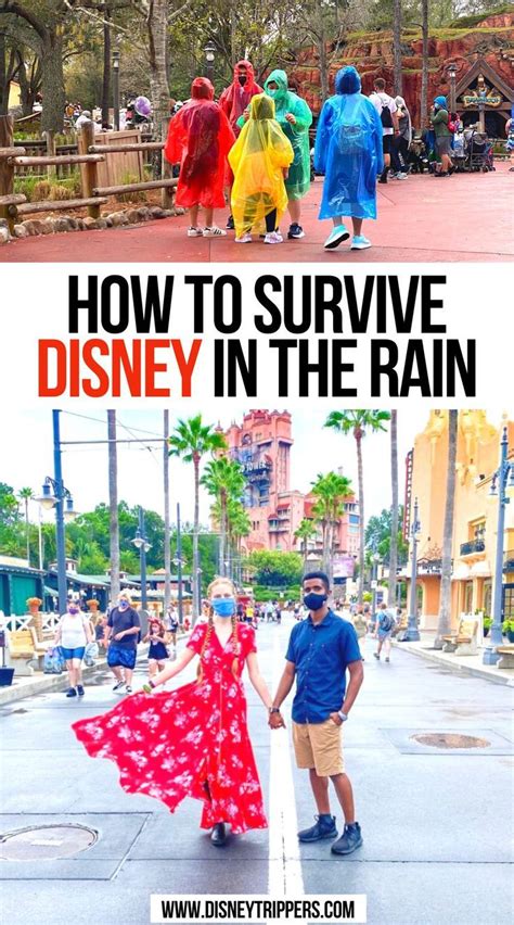 How To Survive Disney In The Rain Disneyland In The Rain Disney