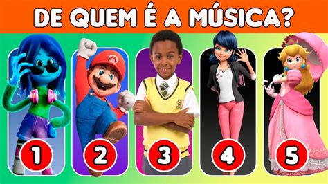 Adivinhe O Filme Ou Desenho Pela Musica Super Mario Bros Wandinha