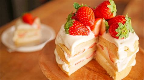 【vegan】卵・乳製品・小麦粉を使わない！『いちごのショートケーキ』の作り方 ~ Strawberry Cake【料理レシピはparty Kitchen🎉】 Youtube