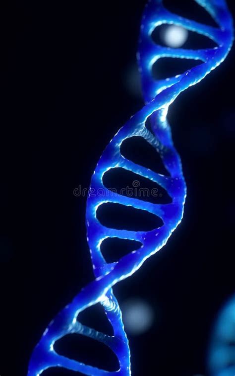 Dna Molecules Structure Of The Genetic Code 3d Renderingconceptual