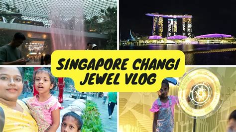 Singapore Changi Airport Tour Vlog Avengers Marina Bay Sands Light Show