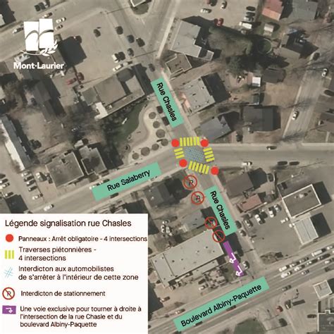 Modification De La Signalisation Sur La Rue Chasles En Vigueur