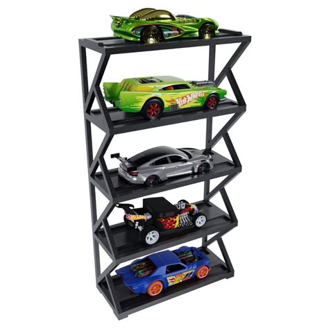 Suporte Expositor Garagem Vertical Empilhavel Para Carrinhos Hot Wheels Shopee Brasil