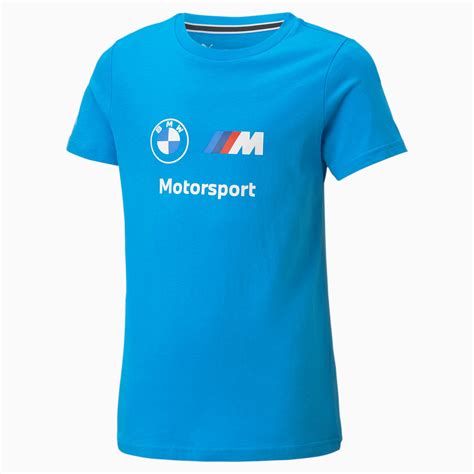 BMW M Motorsport Essentials Logo Tee Youth PUMA Shop All Puma PUMA