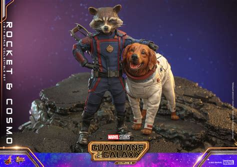 Guardians Of The Galaxy Vol Rocket And Cosmo Figures By Hot Toys Serpentor S Lair