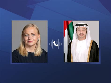 Abdullah Bin Zayed Finnish FM Discuss Regional Developments Over Phone