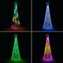 The 8 Choreographed Light Show Tree Hammacher Schlemmer