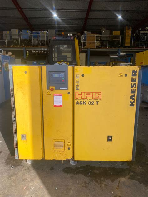 HPC ASK32 T 18 5 Kw Screw Compressor With Inbuilt Air Dryer 111 CFM 8