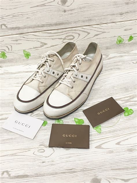 Gucci Sneaker Shoes Sepatu Authentic Size 43 Insole 29 Cm Leather