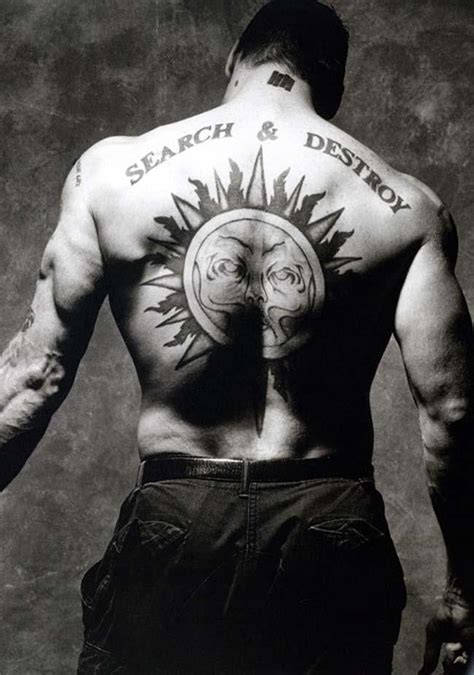 Henry Rollins Black Flag Tattoo