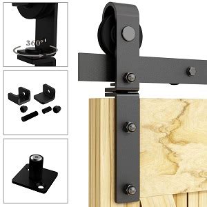 Amazon Qinaixqm Ft Bi Folding Sliding Barn Door Hardware