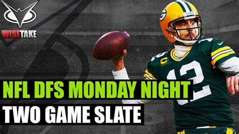 NFL DFS Picks Monday Night Football Week 4 DraftKings FanDuel