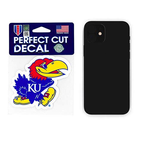 ウィンクラフト ステッカー カンザス ジェイホークス Ncaa Perfect Cut Decal Wincraft Kansas