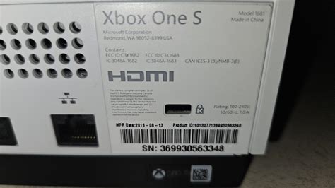 Xbox One S 2016 White 500gb Lygc79584 Swappa