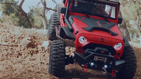 110 Traxxas Trx4 4x4 Defender Rock Crawlingaxial Scx10 Ii Jeep