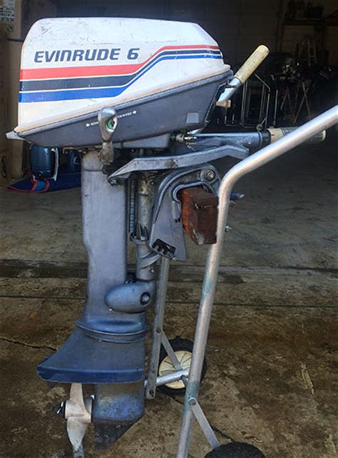 Hp Evinrude Fisherman Outboard Boat Motor For Sale